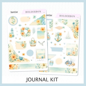 SHORELINE || Journal Sticker Kit