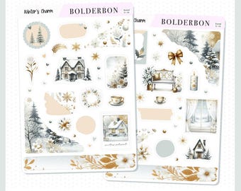 WINTERCHARME || Stickerset dagboek