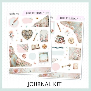 CUENTOS ATEMPORALES // Kit de pegatinas para diario