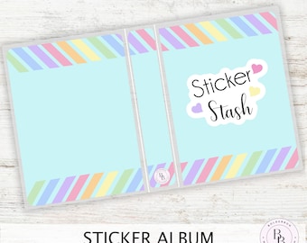 STICKER STASH || Sleeve Sticker Album