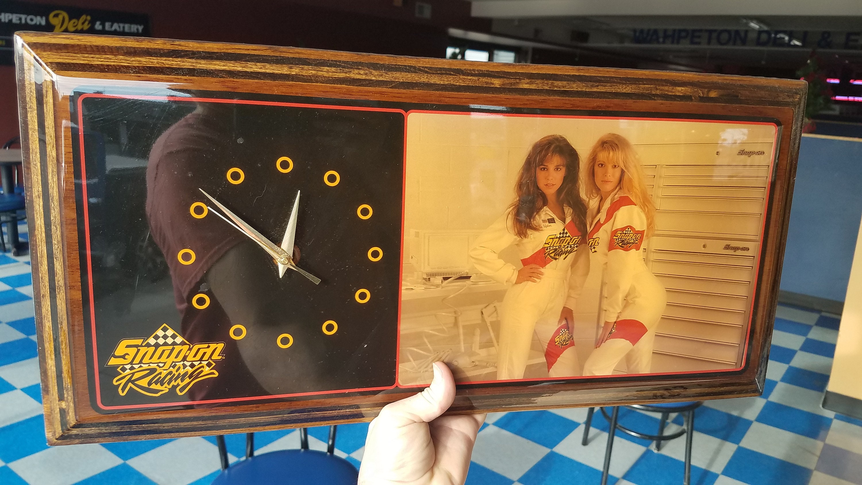 NOS New Large 1980s Snap on Snapon Tools Model Pinup Girls Indy