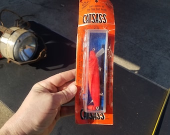 Unique Rare 1970'S New Vtg CATSAS-S System of Canada Fishing Lure Opens Up Bait Goes Inside