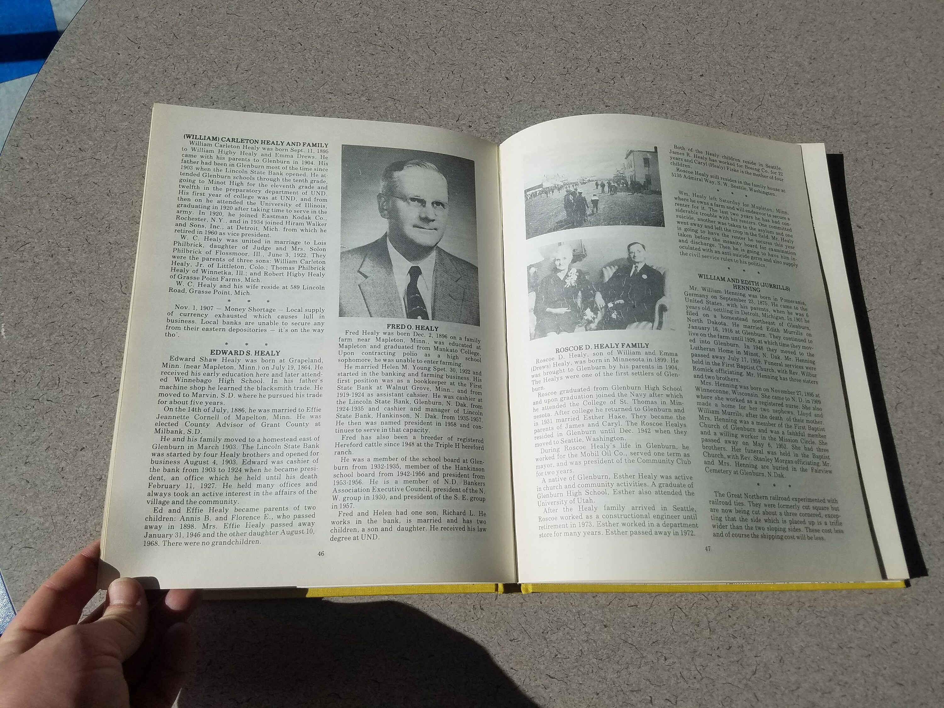 Glenburn North Dakota Reville County History Book 1904 1979 Etsy