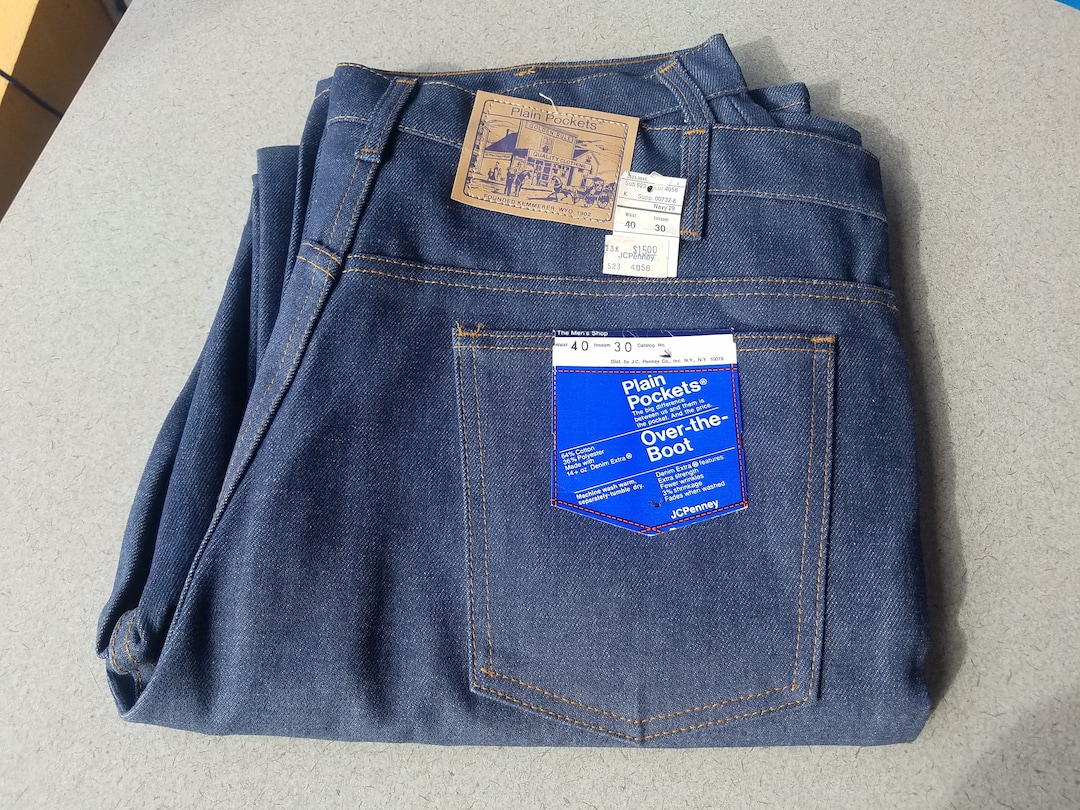 パンツ 80s NOS Big Mac Jeans by J. C. Penney VINTAGE BIG MAC Denim Jeans Engineer work pant Dead Stock | eBay