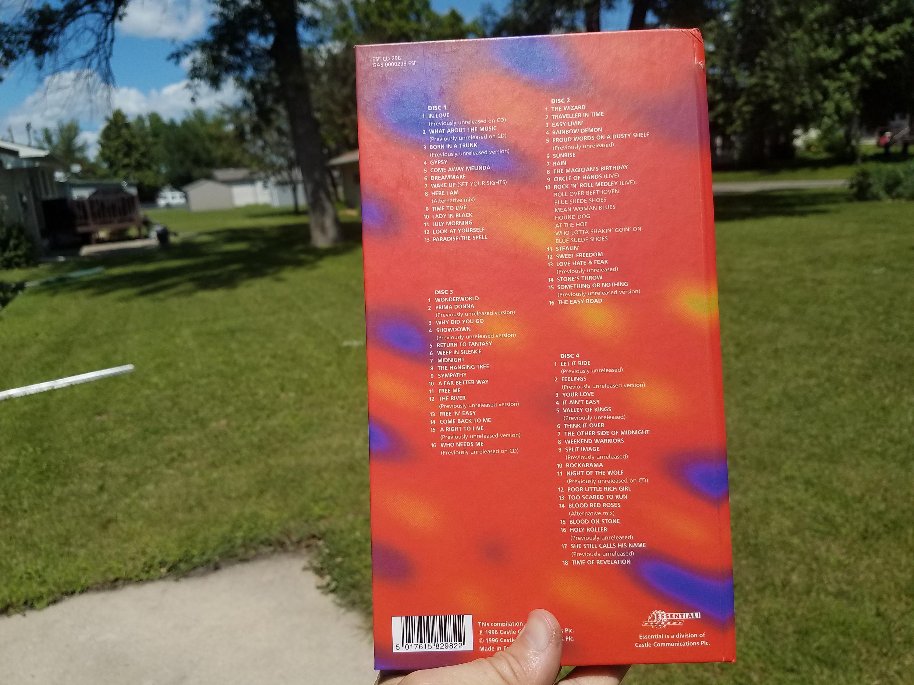 URIAH HEEP - Time of Revelation: 25 Years on 4 CD Box Set