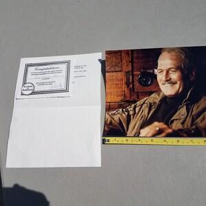Rare Paul Newman Original Personalized Autograph Autographed 8x10 Twilight Movie Photo