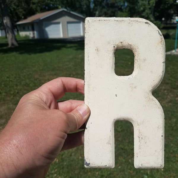 Metal Letter R - Etsy