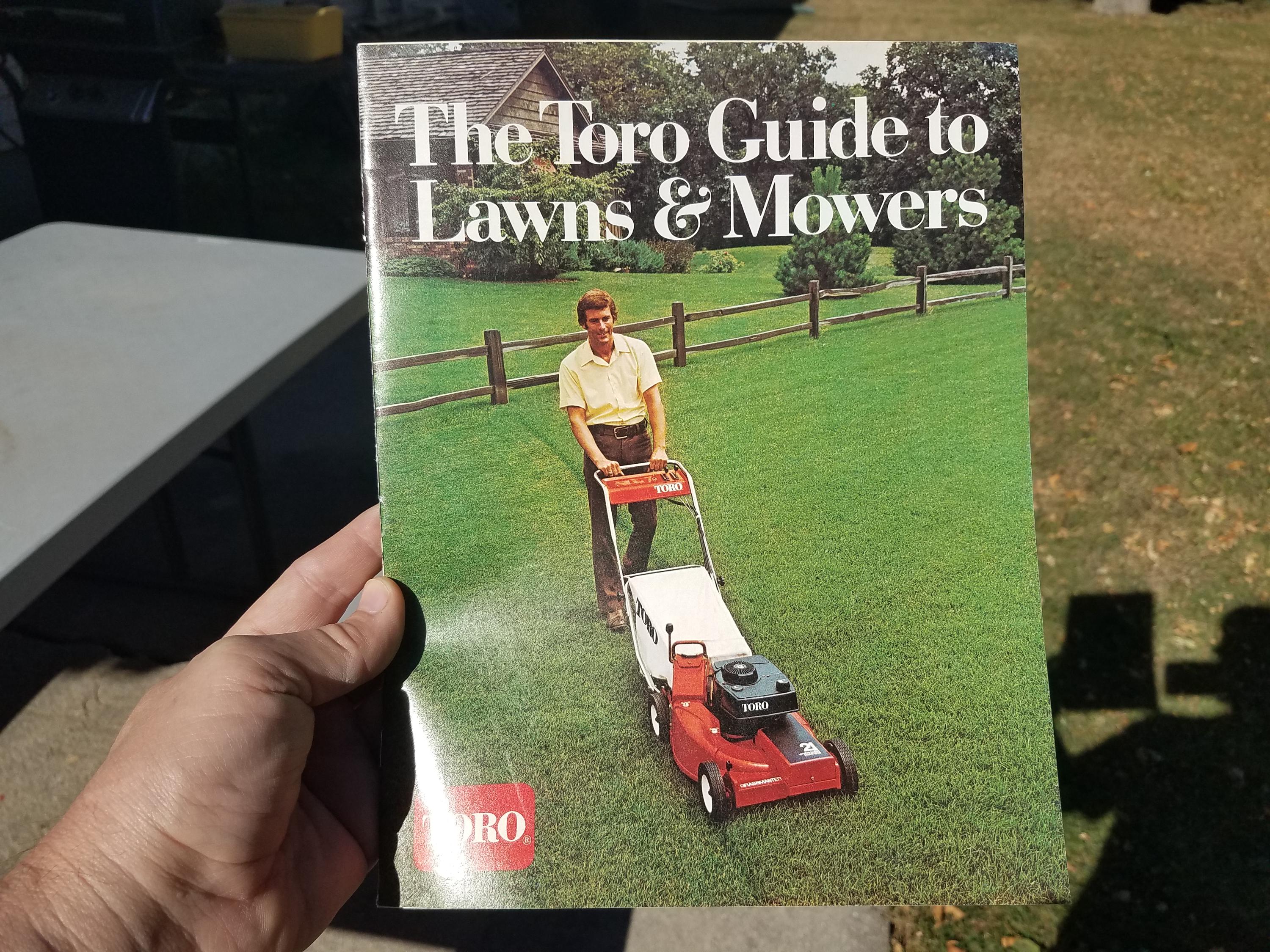 vintage レア　iloveny toro Vintage Toro Mower | eBay