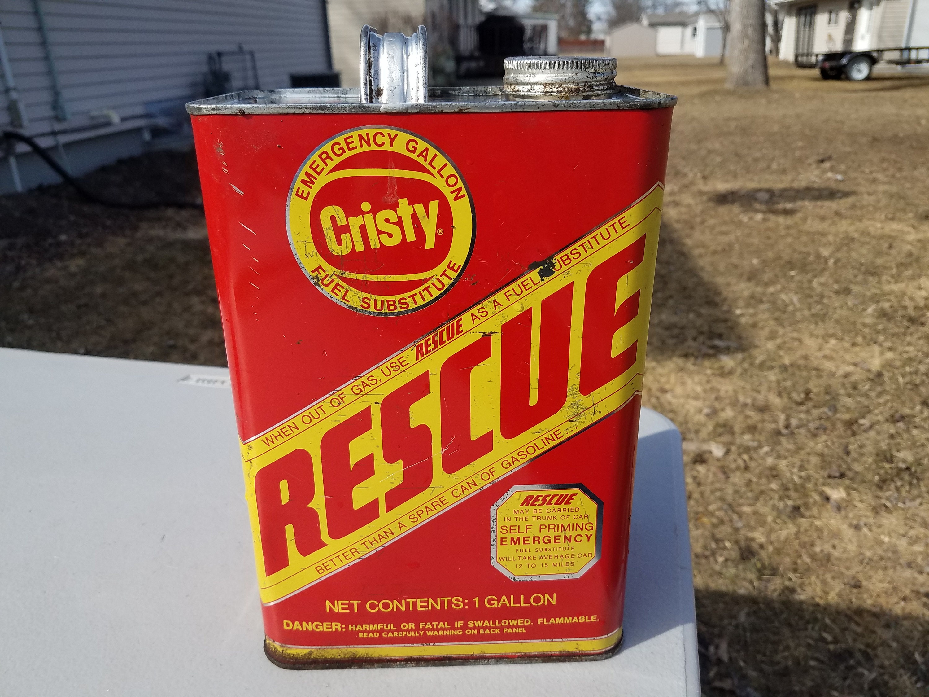 Vtg C 1960 S 1970 S Cristy Rescue Gas Fuel Etsy France