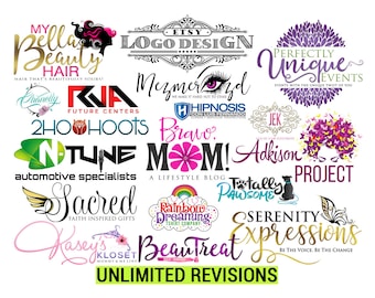 Custom Logo Design, Elegant Business Branding