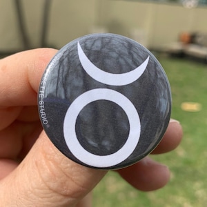 Occult Horned God Button