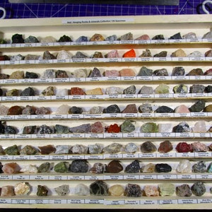 Rock Collection Display -  Canada