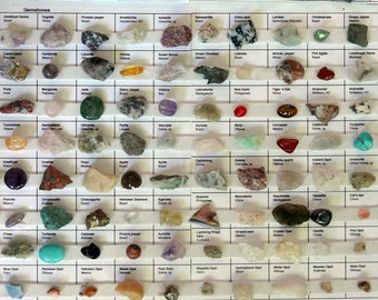 320 Pieces Rock Collection   Crystals  Gemstones   USA Specimen