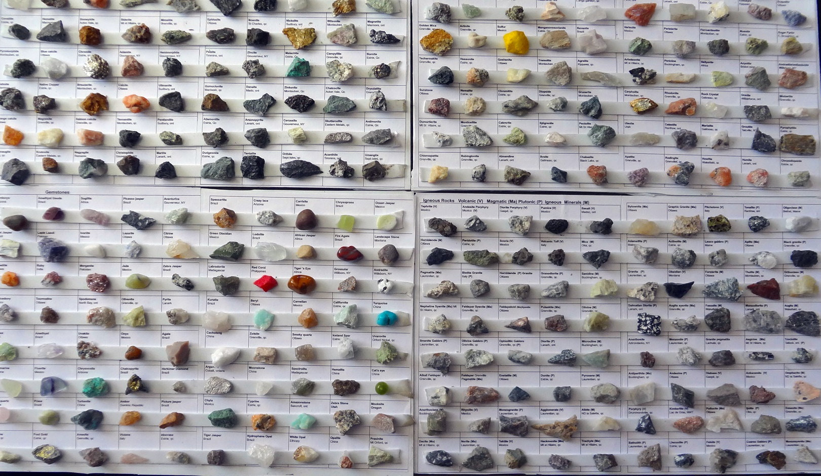 1200 Rocks and Minerals Collection (15 Mm) - Etsy
