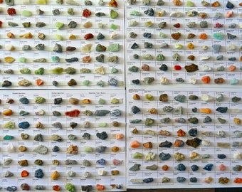 720 Rocas y Minerales Colección Geológica (15 mm)