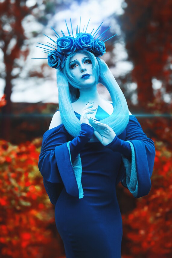 blue diamond wig