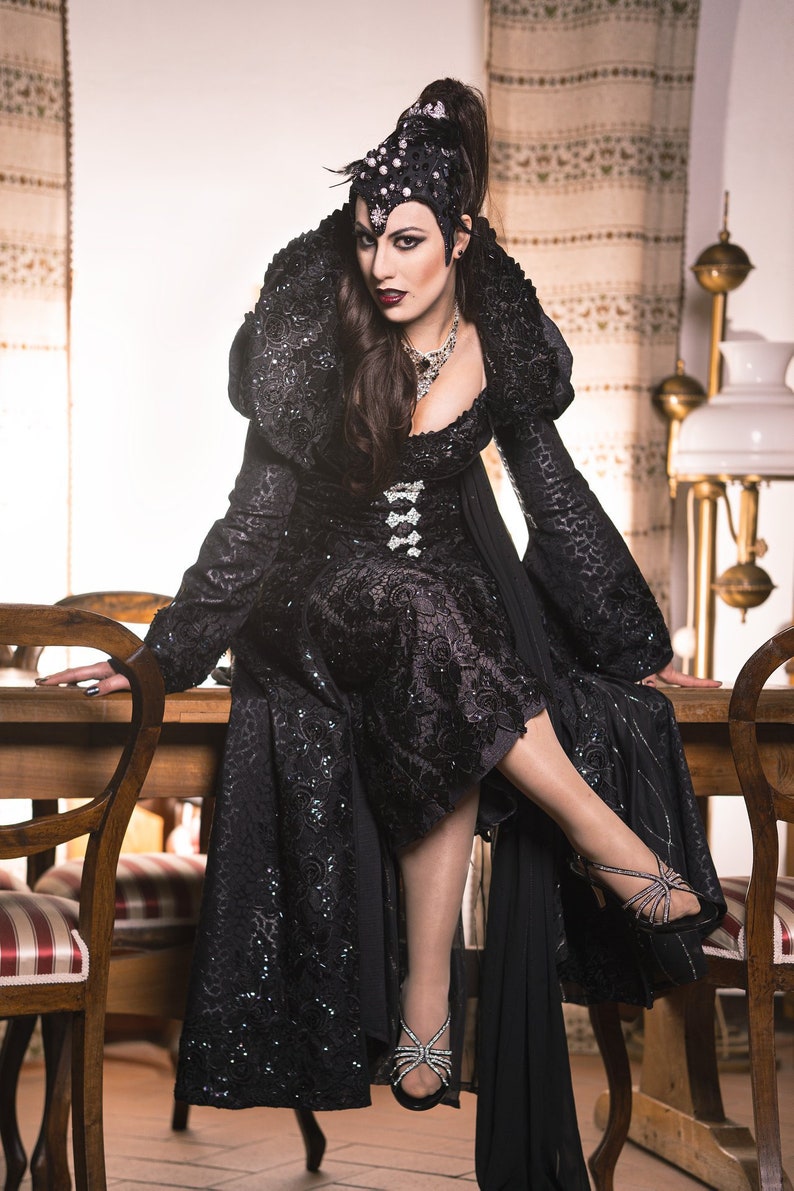 Regina Costume Cosplay Once Upon a Time Evil Queen Etsy