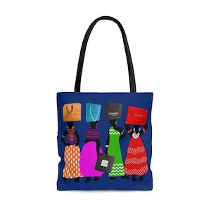 Bag Ladies are in the Bag! ToteBag that is!, African, Black Girl Magic, Shopping