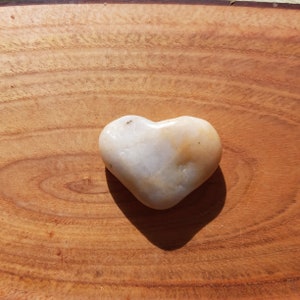 8 Hearts Sea Stone Rare Beach Find Gift from Oporto Portugal Heart Shaped Sea Pebbles White Grey Smoky Colors Quartz