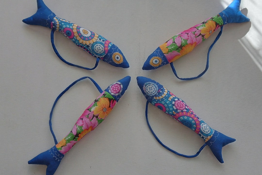 A Sardine the Symbol of Portugal Made by Hand for an Ornament Table