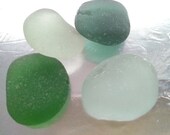 4 Genuine Sea Glass with Rare Oval Shape XL for Jewelry Making Mosaic art Craft Supplies Surf Tumbled Sea Glass from Oporto Portugal