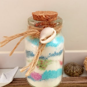 Mini botellas de cristal con corcho, frascos pequeños de regalo, 9 colores  para decoración de boda