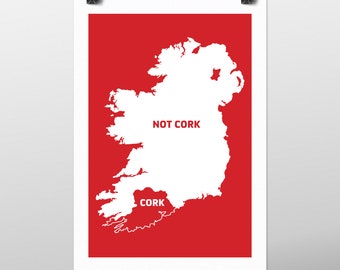 Cork – Not Cork Map