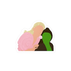 Glinda & Elphaba Vinyl sticker