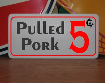 Pulled Pork 5 Cent Zeichen