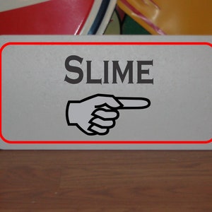 Slime Metal Sign