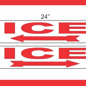 2-6 x 24 ICE met pijlrichtingborden Hoek straatweg