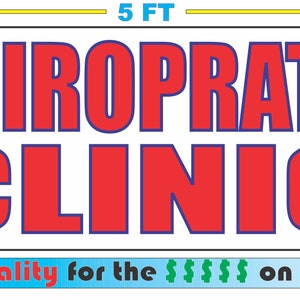 Chiropractic banner - Etsy 日本