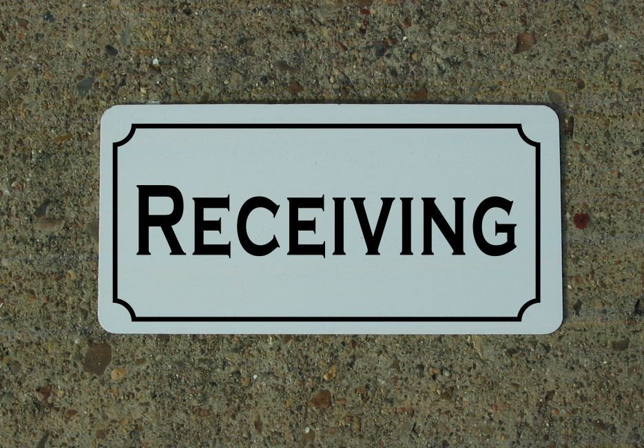RECEIVING Metal Sign for Shipping Loading Dock - Etsy