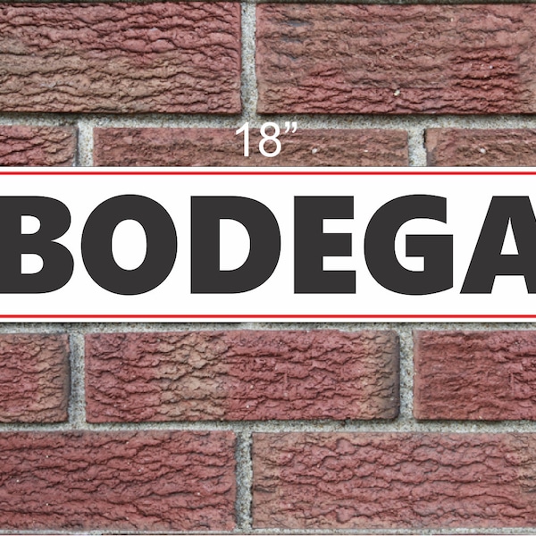 Bodega Sign - Etsy