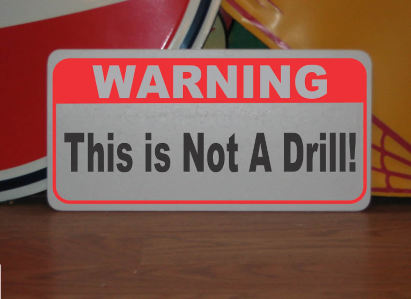 This is Not a Drill Metal Sign Etsy