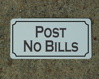 Post No Bills Metallschild Agnostisch Atheist Haunted House Halloween Geist Hexe Wican Wica