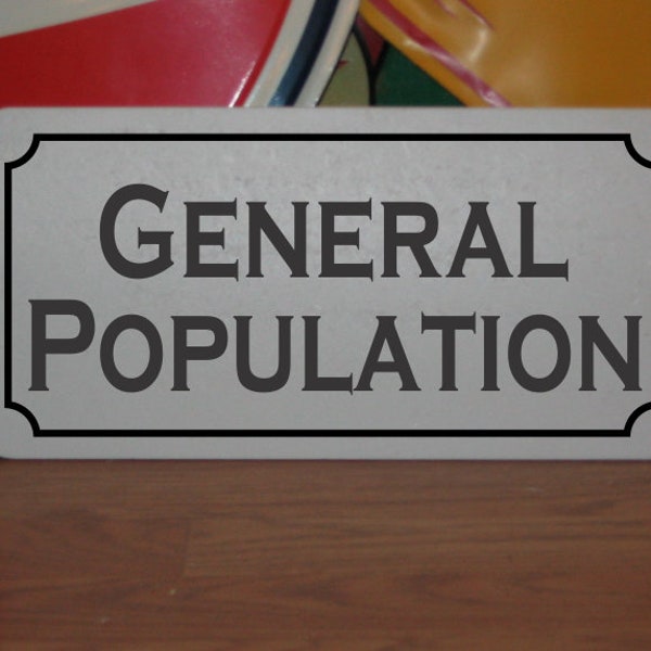 Population Sign - Etsy