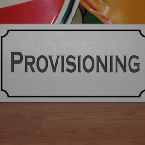 Provisioning Metal Sign for Navy Military Room Us USA Sail Sailing