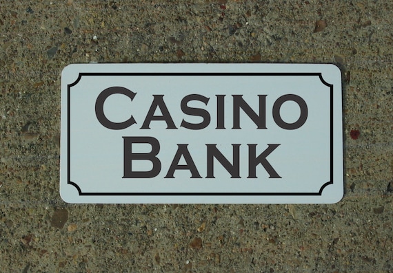Slot Machine Metal Sign