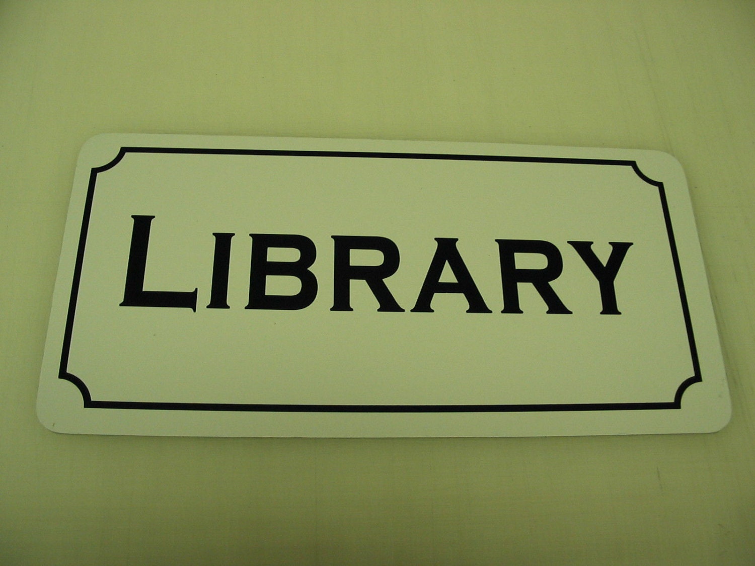 LIBRARY.. Metal Sign for Books Comics Music Albums - Etsy