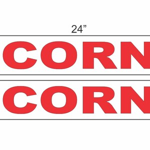 2-6 x 24 CORN-borden Street Road Yard Corner