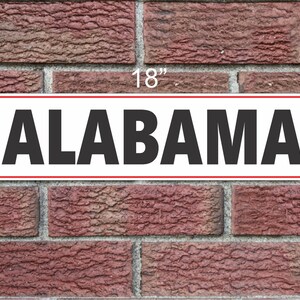 ALABAMA Metallschild