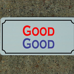 Good Good Metal Sign for Golf Course Driving Range Pro Shop