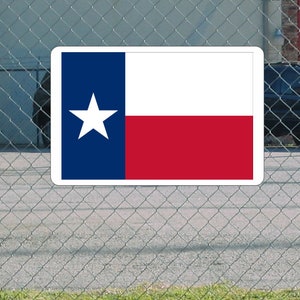 TEXAS STATE FLAG Metal Sign