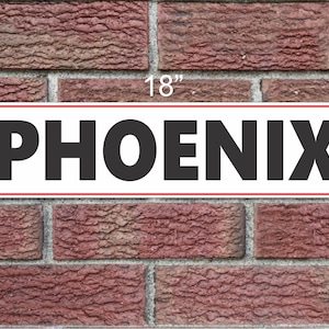 PHOENIX Metal Sign