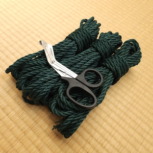 Teal Jute Shibari Rope. 1 ply - Fully treated. 8 meter
