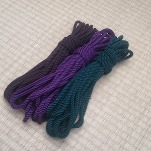Shibari Rope. Bamboo ‘Pagan Collection’. 8 meter (26ft) Vegan-friendly handmade bondage rope.
