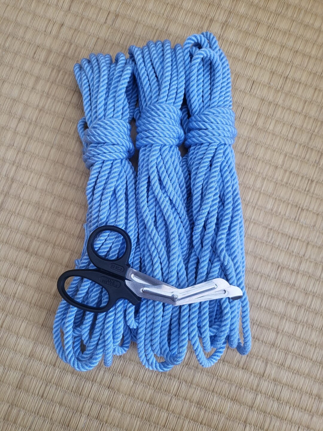 Sabry Rope Shibari Rope. Bamboo ‘periwinkle’ 8 Meter (26ft) Vegan-friendly ...