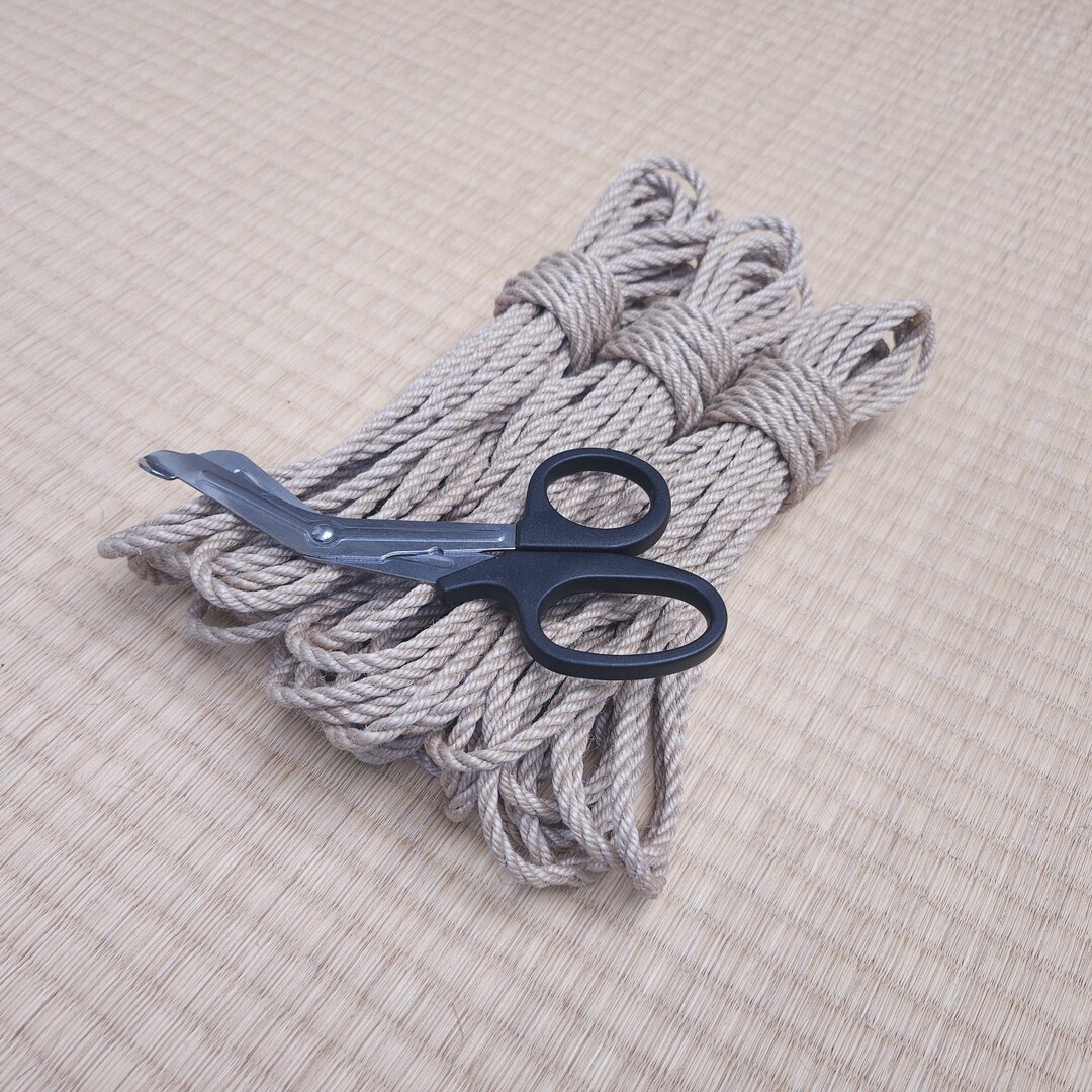 Shibari Jute Rope, Vegan Bondage, Crisp Natural Texture - Etsy