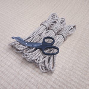Shibari Rope. &#39;Crisp Natural&#39; made from Single ply, tossa Jute. Vegan-friendly handmade for bondage. Various lengths available.